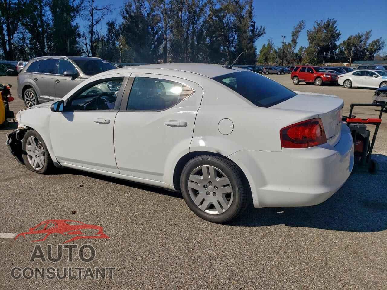DODGE AVENGER 2012 - 1C3CDZAB2CN310782