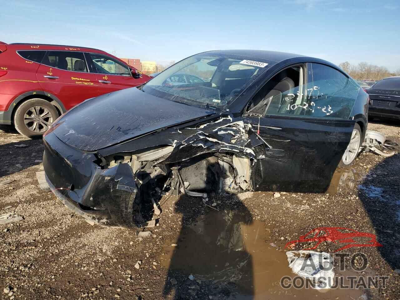 TESLA MODEL Y 2023 - 7SAYGAEE7PF888656