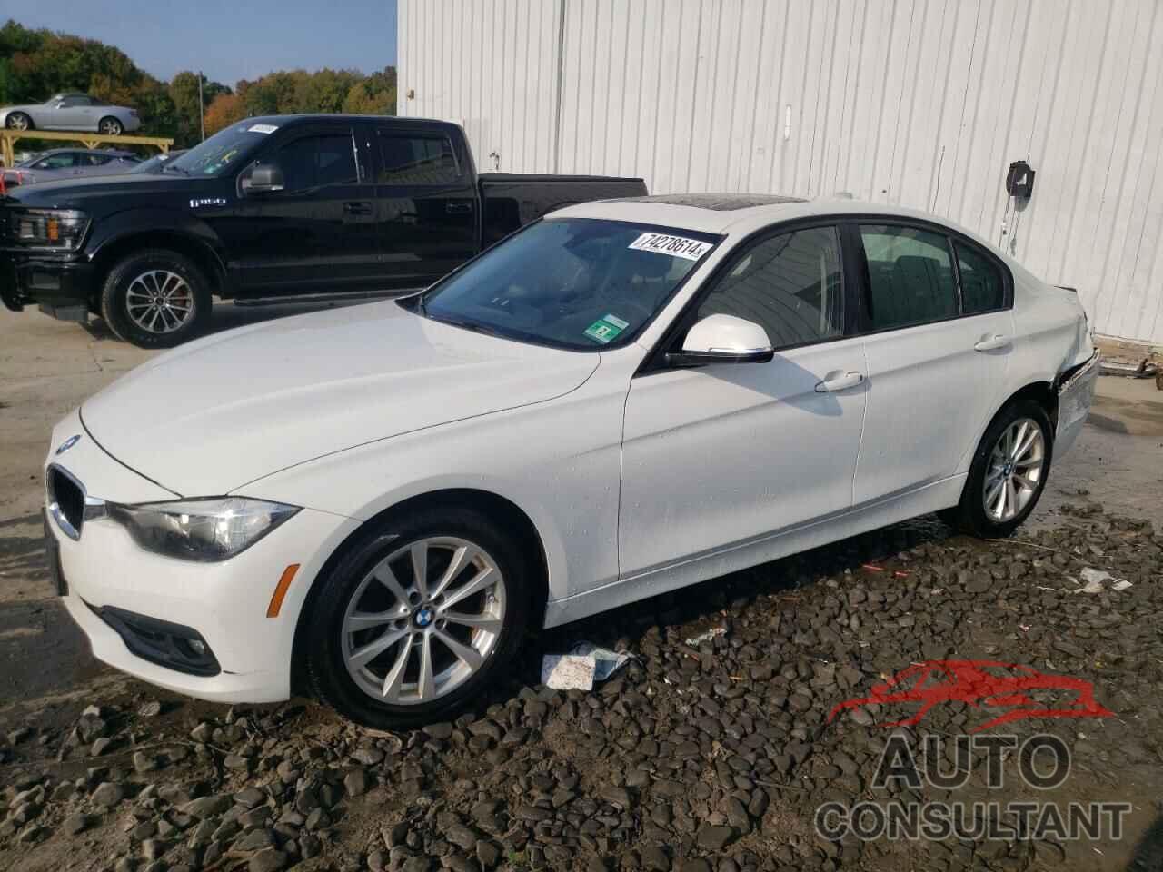 BMW 3 SERIES 2016 - WBA8E5G54GNT94731