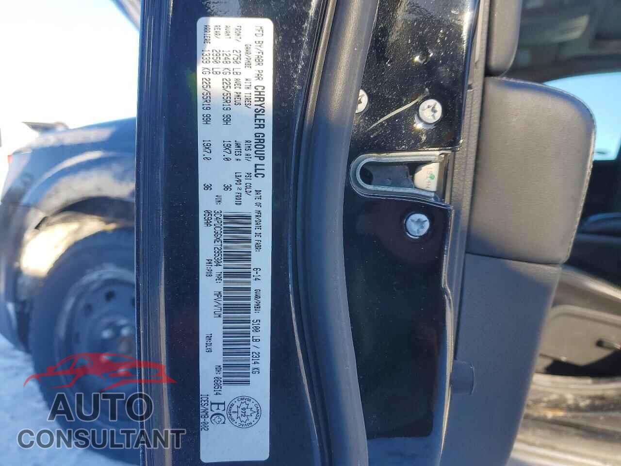 DODGE JOURNEY 2014 - 3C4PDCGGXET295304