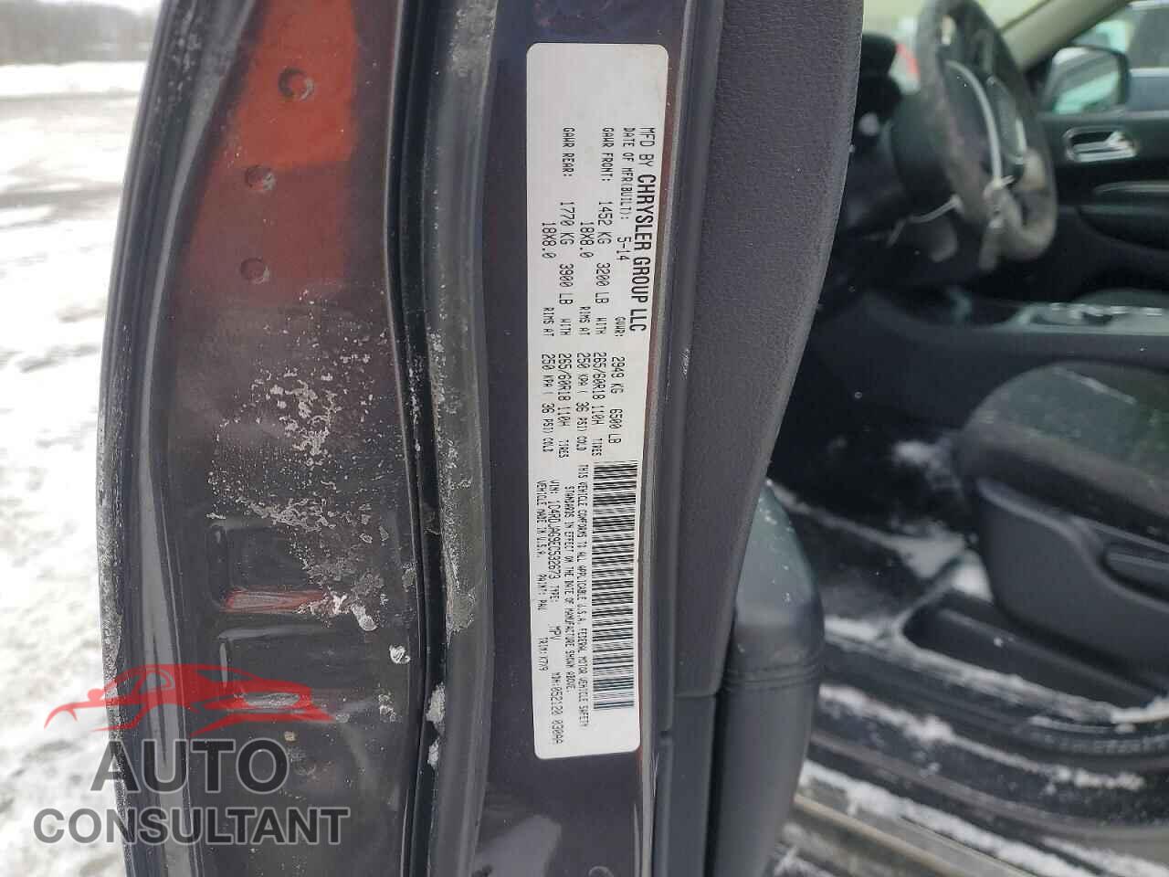 DODGE DURANGO 2014 - 1C4RDJAG9EC532673