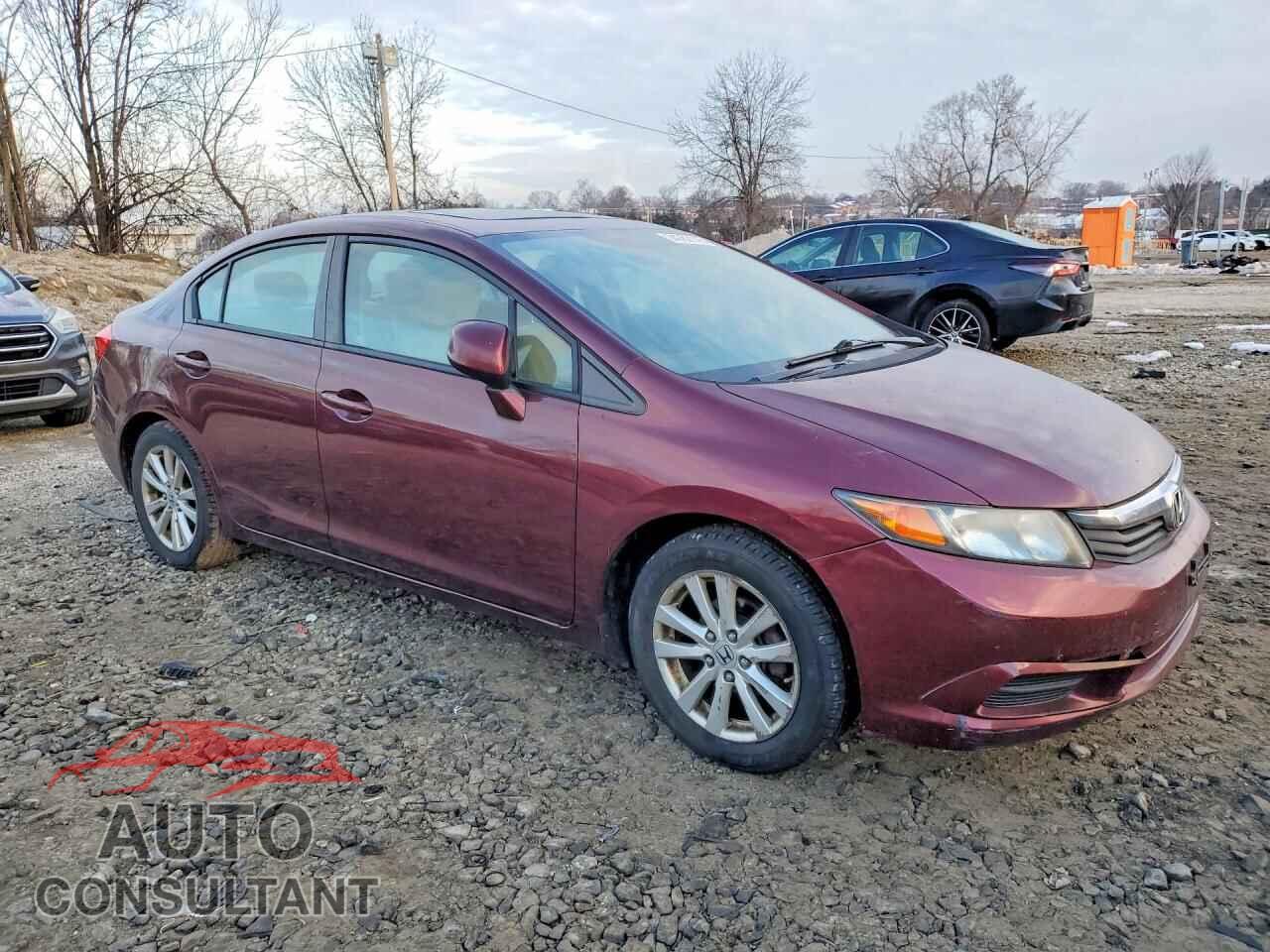 HONDA CIVIC 2012 - 19XFB2F82CE385215