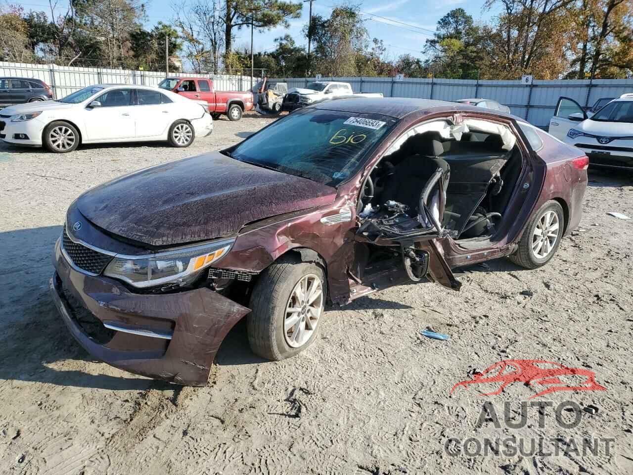 KIA OPTIMA 2018 - 5XXGT4L36JG201405