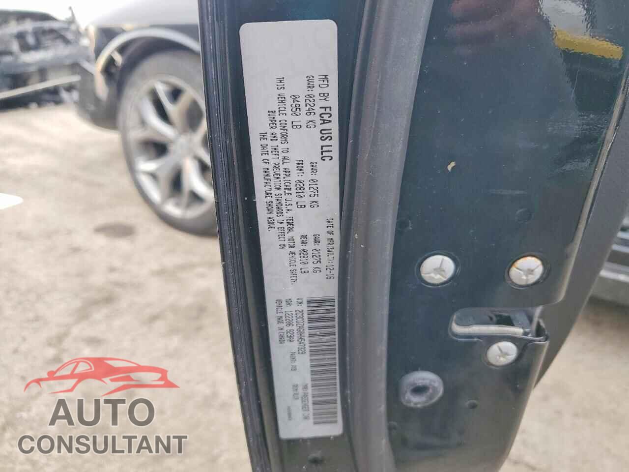 DODGE CHALLENGER 2017 - 2C3CDZAG0HH547329