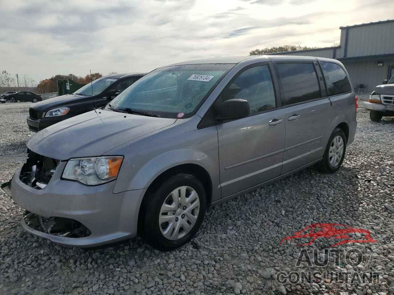 DODGE CARAVAN 2016 - 2C4RDGBG8GR336347