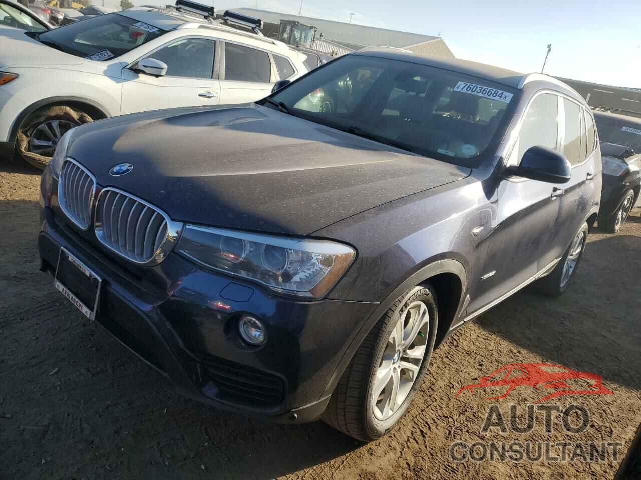 BMW X3 2017 - 5UXWX7C50H0S19556