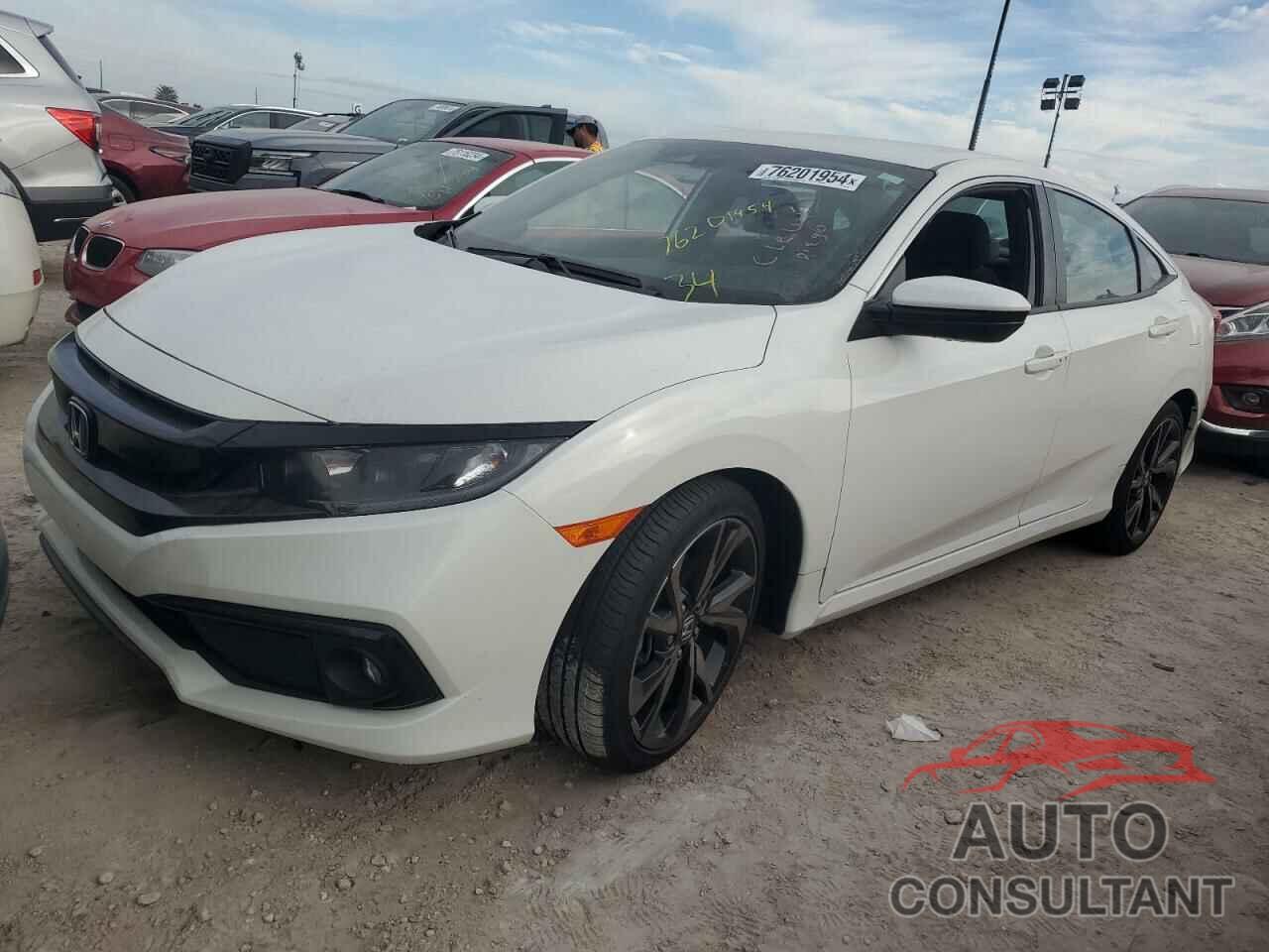 HONDA CIVIC 2019 - 2HGFC2F8XKH554589