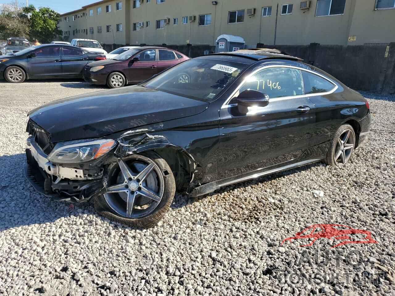 MERCEDES-BENZ C-CLASS 2017 - WDDWJ4JB8HF364261