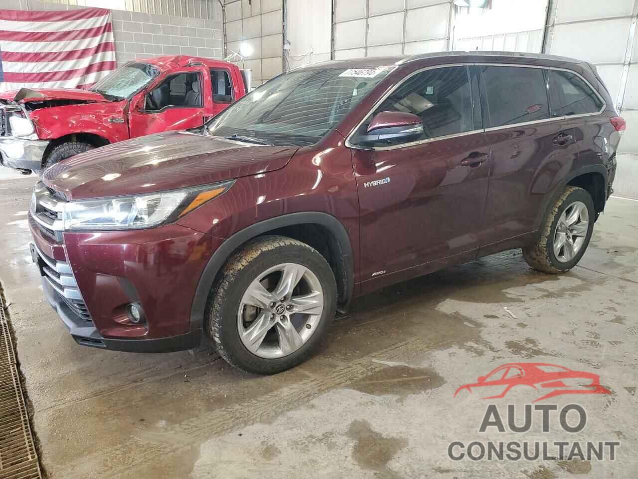 TOYOTA HIGHLANDER 2019 - 5TDDGRFH1KS060416