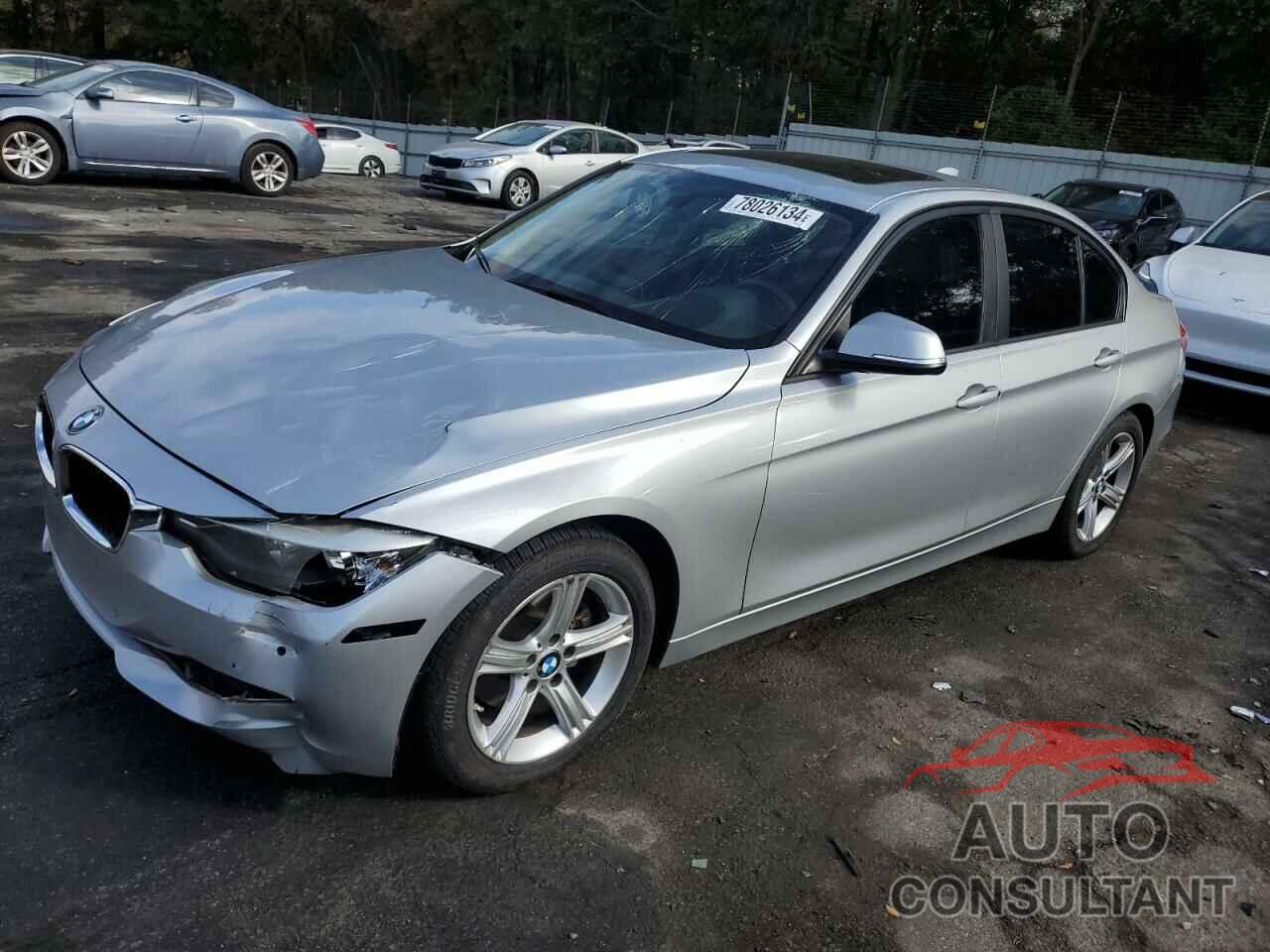 BMW 3 SERIES 2015 - WBA3C1C56FK119845