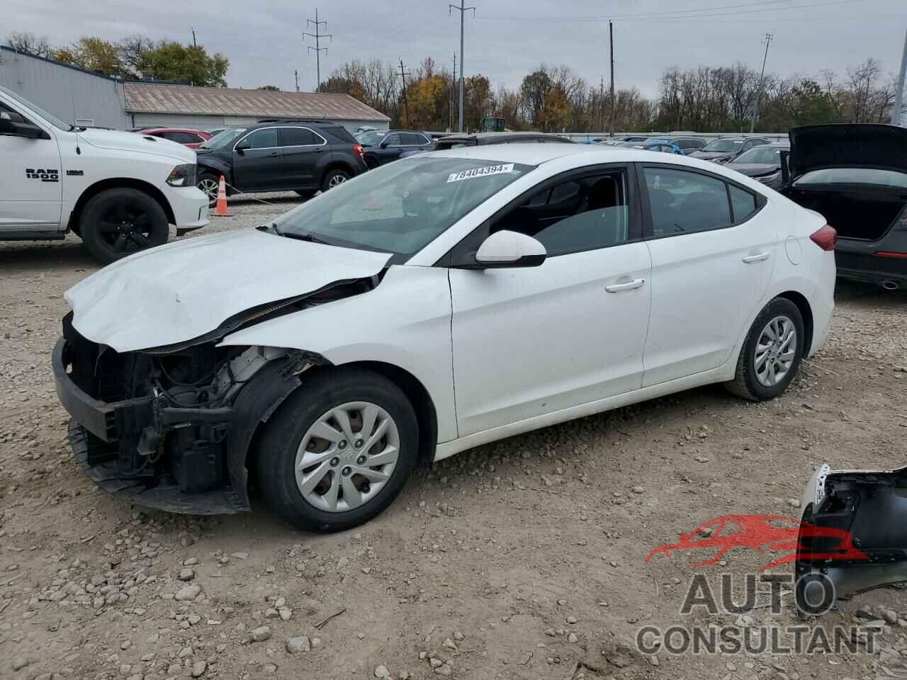 HYUNDAI ELANTRA 2018 - 5NPD74LF3JH336895