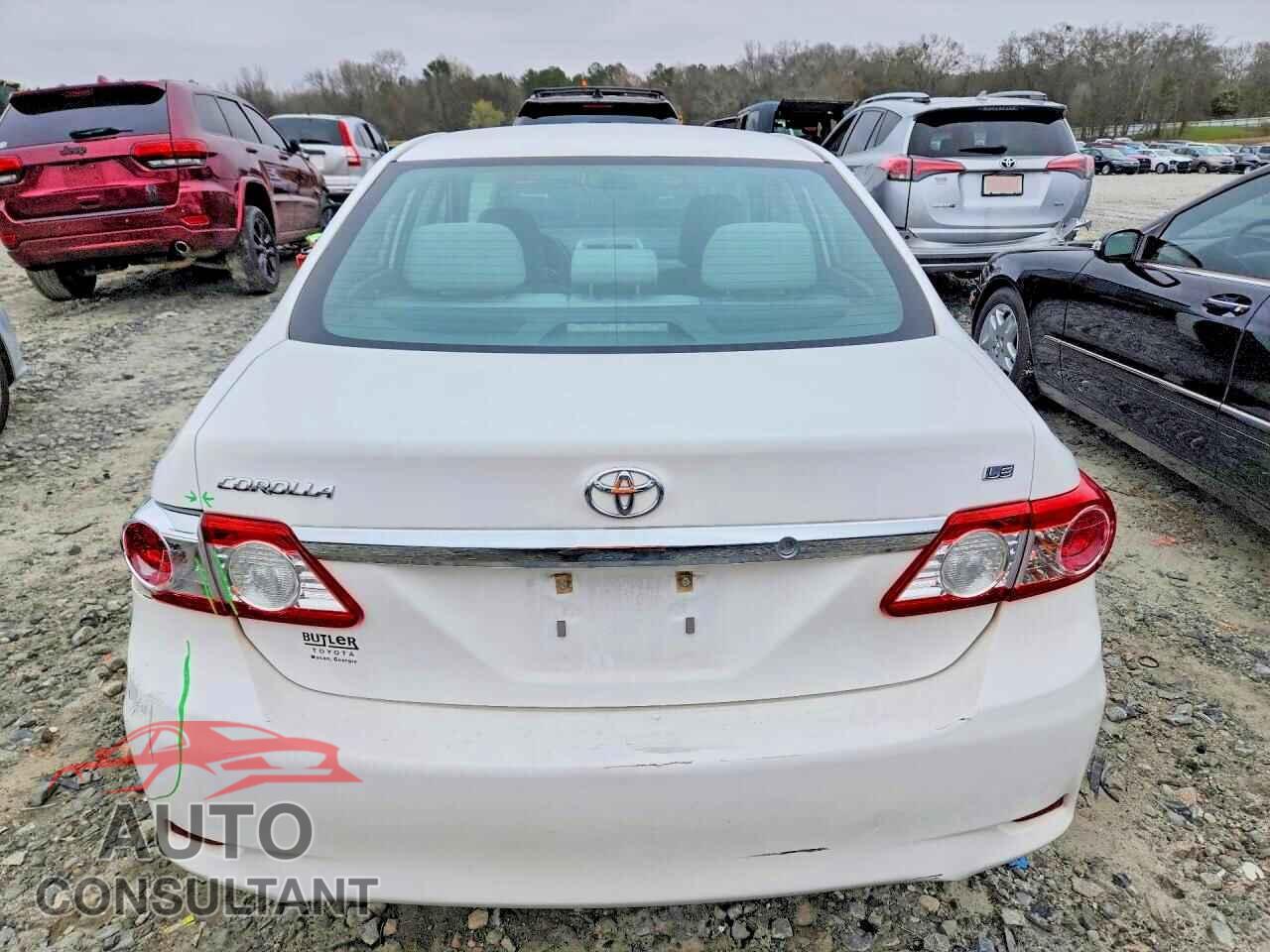 TOYOTA COROLLA 2011 - 2T1BU4EE9BC587459