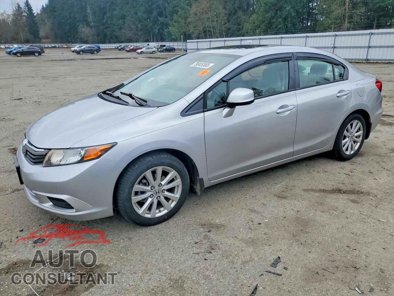 HONDA CIVIC 2012 - 19XFB2F80CE315549