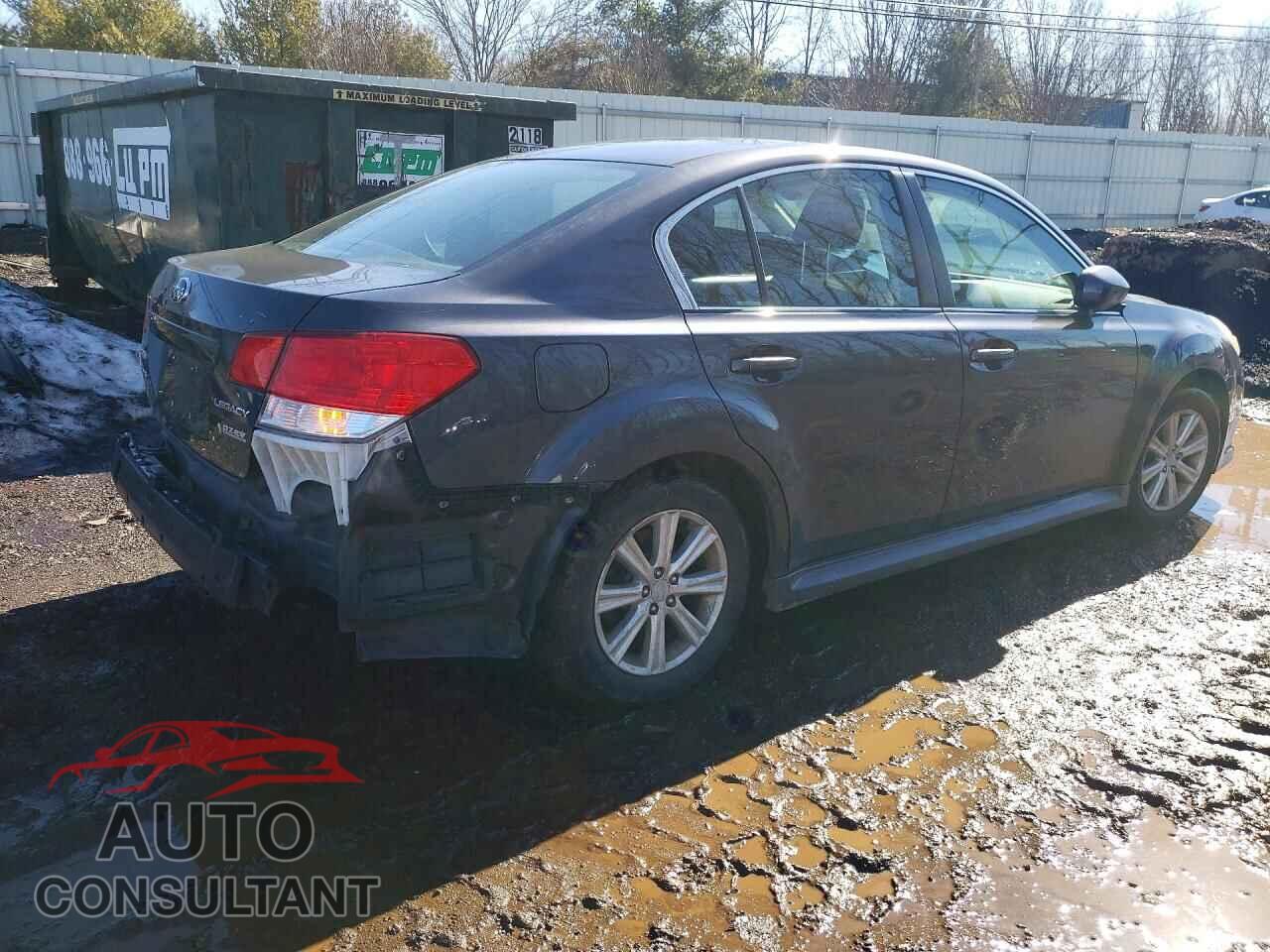 SUBARU LEGACY 2012 - 4S3BMBA60C3015807