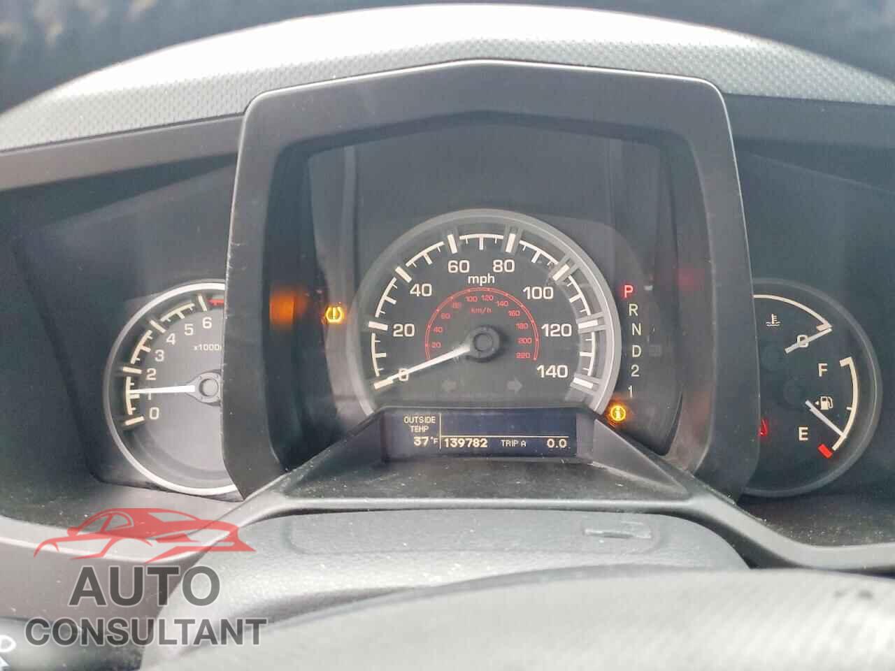 HONDA RIDGELINE 2012 - 5FPYK1F5XCB458888