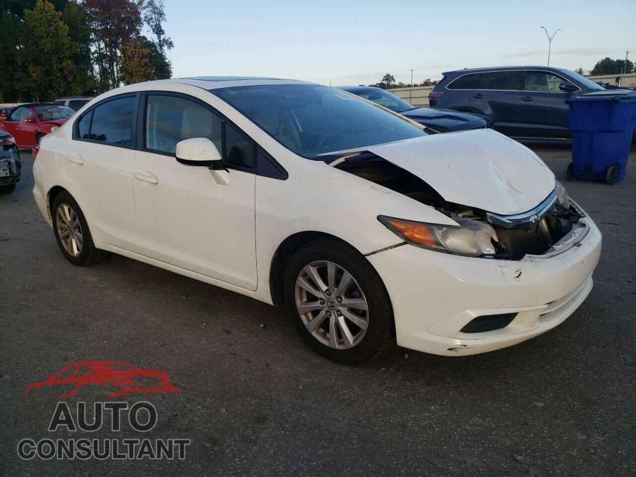 HONDA CIVIC 2012 - 19XFB2F87CE388773