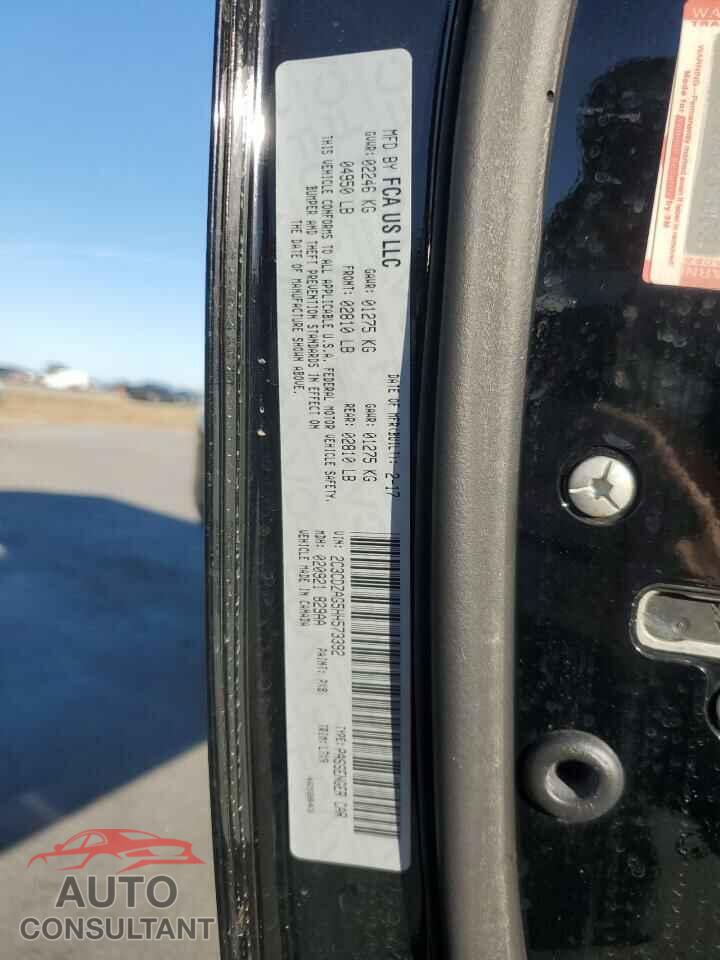 DODGE CHALLENGER 2017 - 2C3CDZAG5HH573392