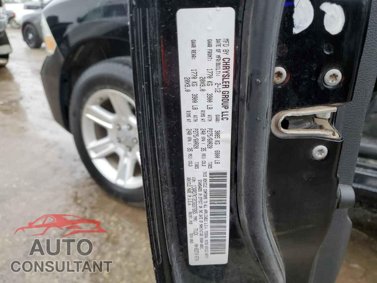 DODGE RAM 1500 2012 - 1C6RD7KT2CS227265