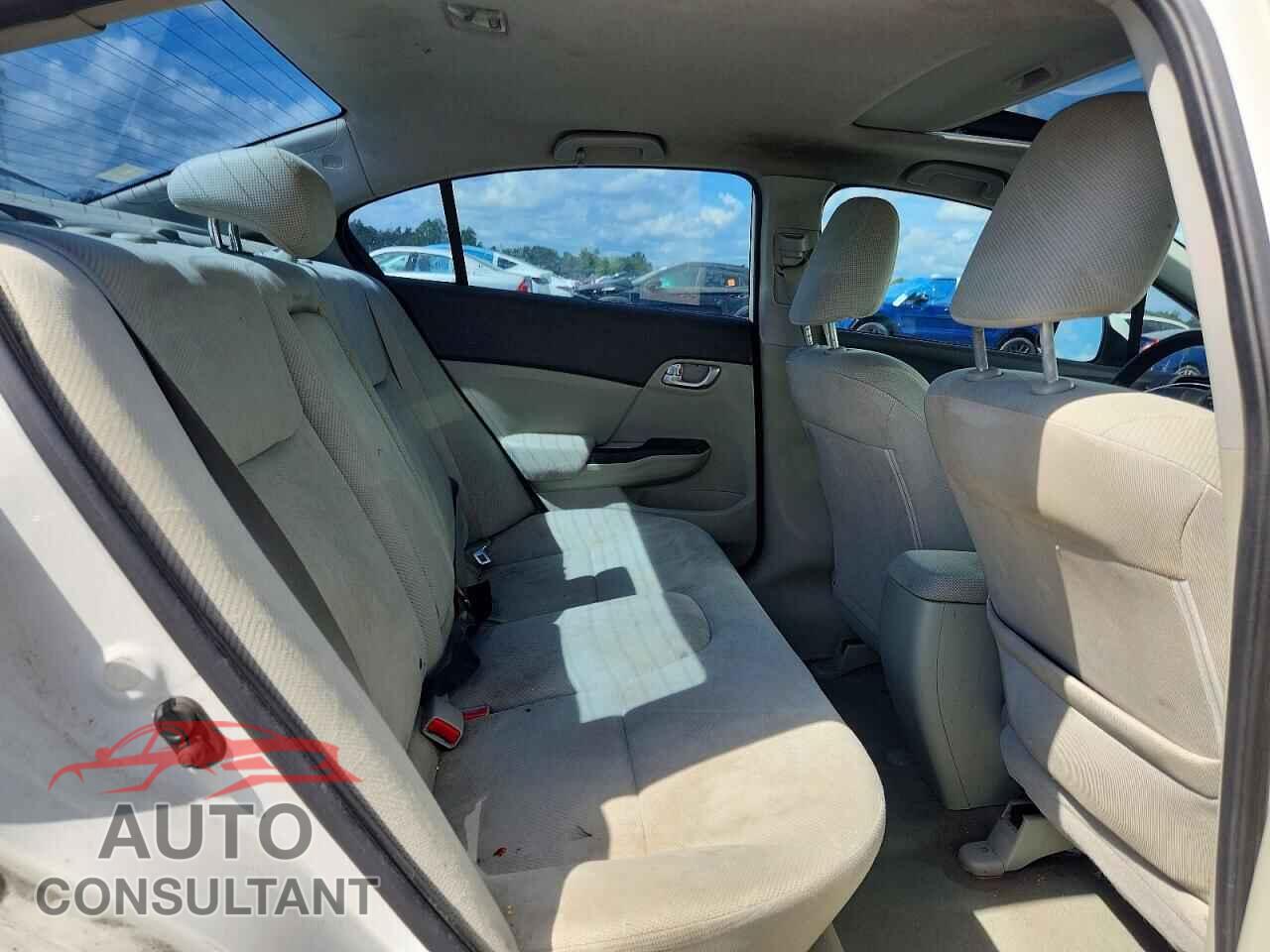 HONDA CIVIC 2012 - 2HGFB2F83CH549206