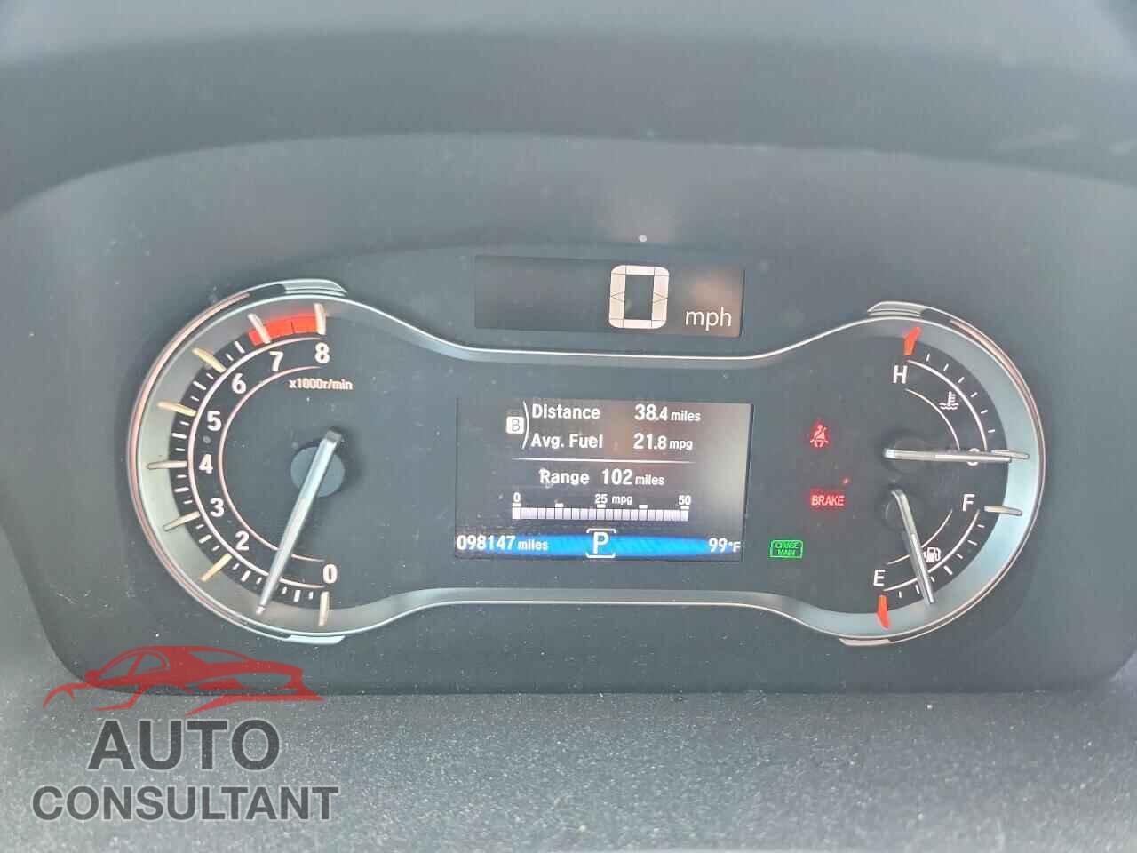 HONDA RIDGELINE 2017 - 5FPYK2F56HB002464