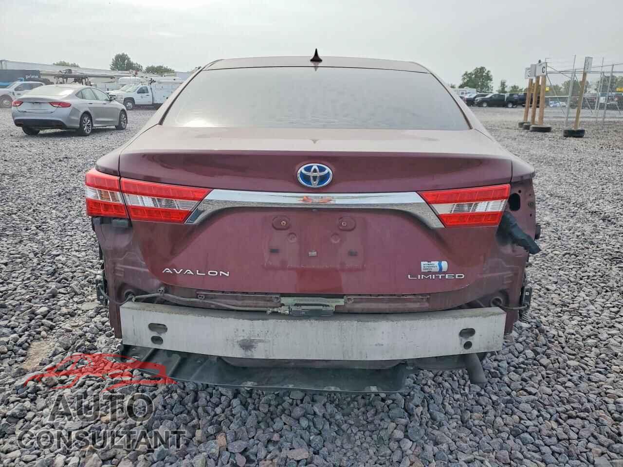 TOYOTA AVALON 2013 - 4T1BD1EBXDU001647