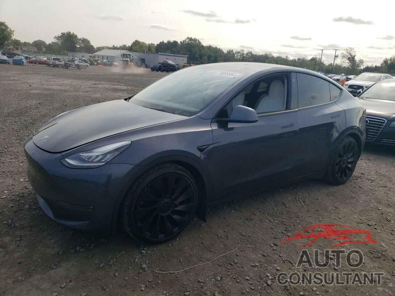 TESLA MODEL Y 2021 - 5YJYGDEF1MF072108