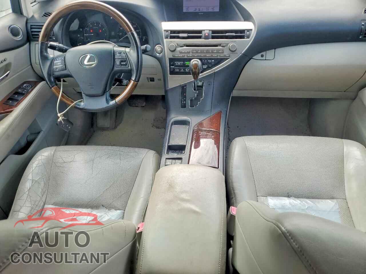 LEXUS RX350 2010 - 2T2BK1BAXAC036313