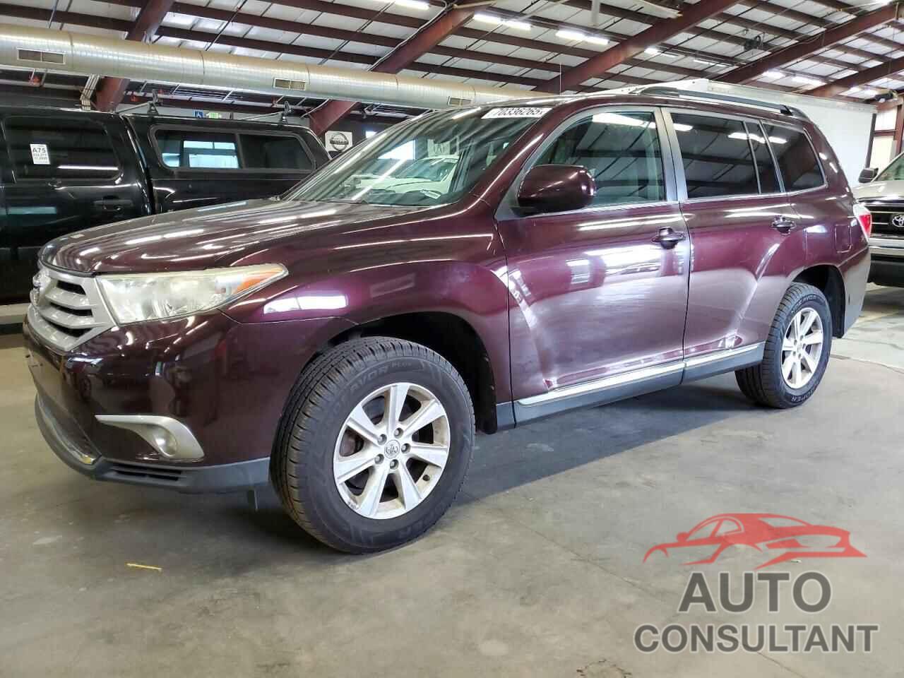 TOYOTA HIGHLANDER 2012 - 5TDBK3EH5CS145121