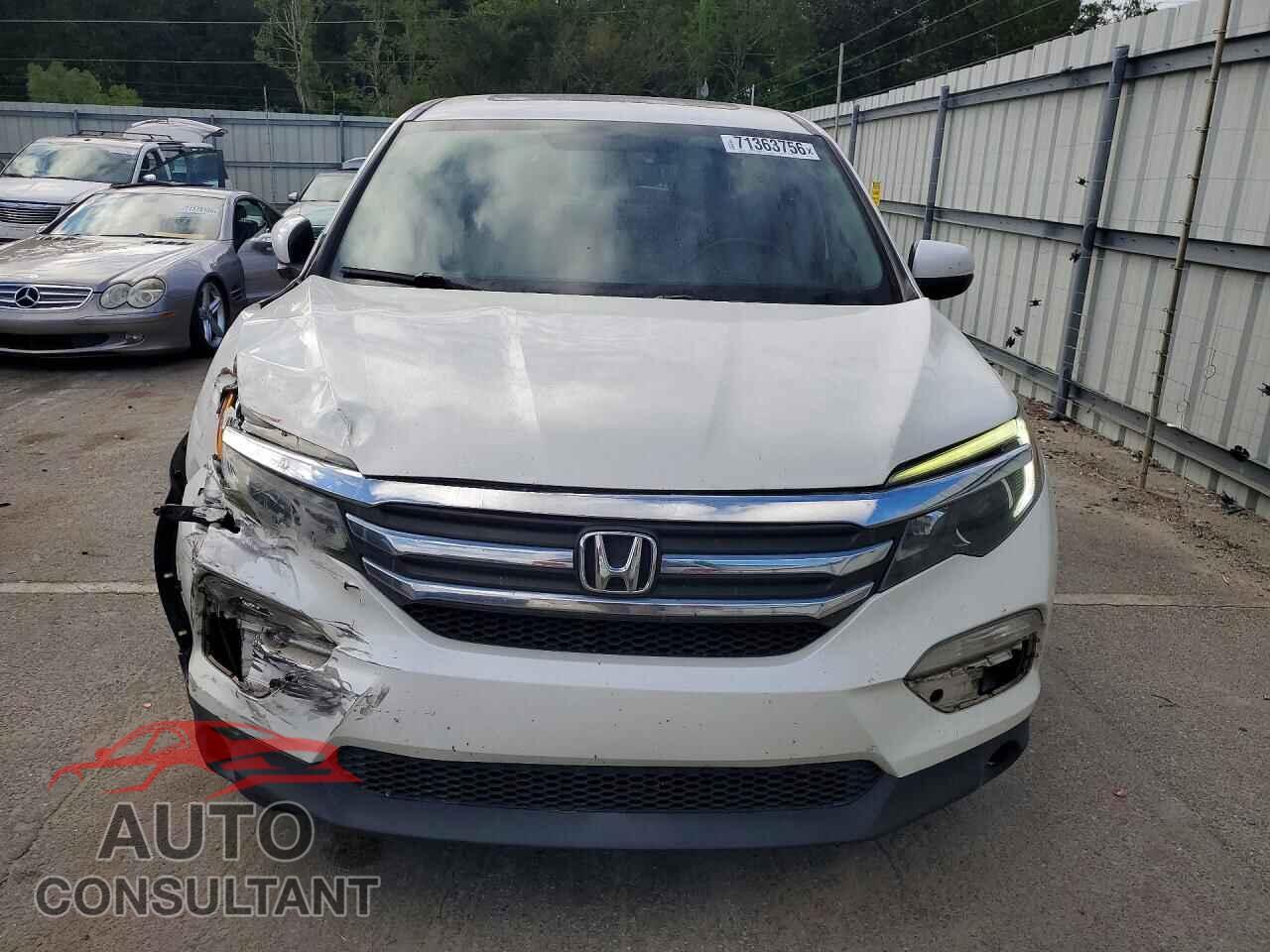HONDA PILOT 2017 - 5FNYF5H55HB044538