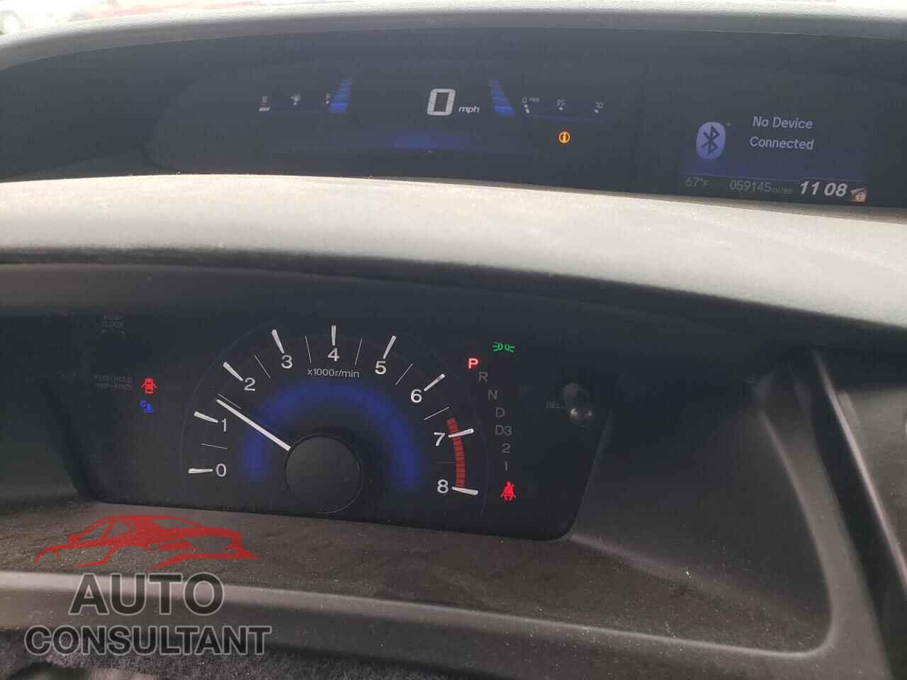 HONDA CIVIC 2013 - 19XFB2F59DE005424