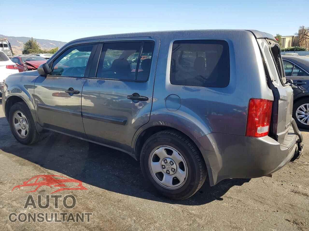 HONDA PILOT 2013 - 5FNYF3H24DB031025