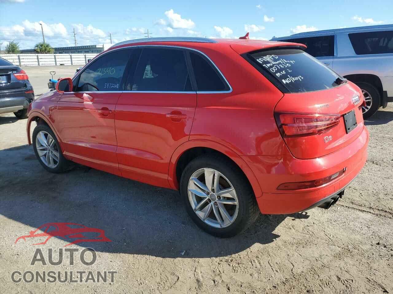 AUDI Q3 2016 - WA1BFCFS6GR007830