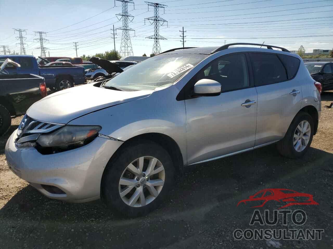 NISSAN MURANO 2012 - JN8AZ1MU1CW107027