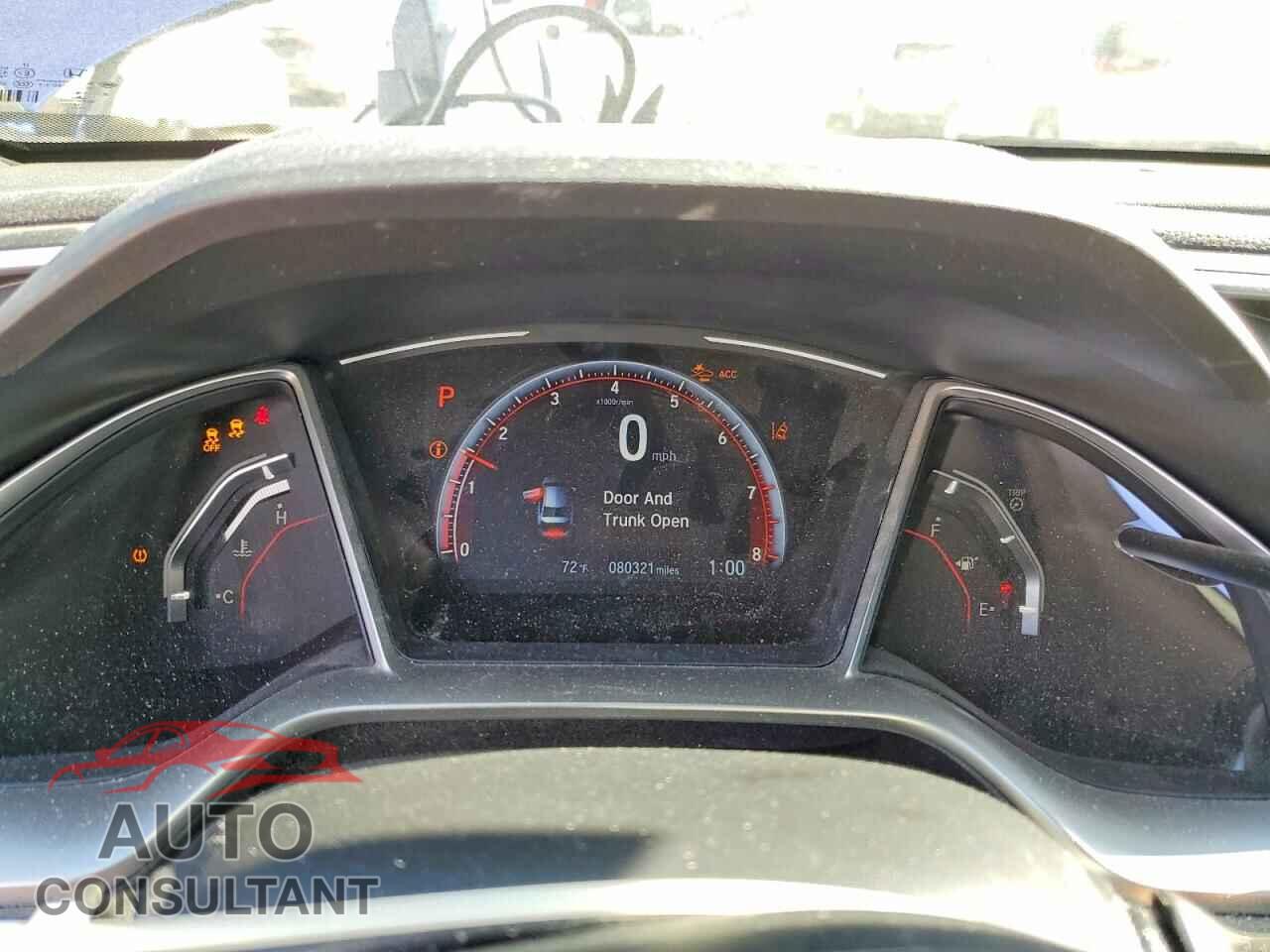 HONDA CIVIC 2019 - 2HGFC2F85KH506790