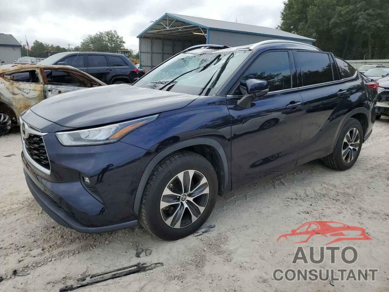 TOYOTA HIGHLANDER 2020 - 5TDGZRAH9LS506666