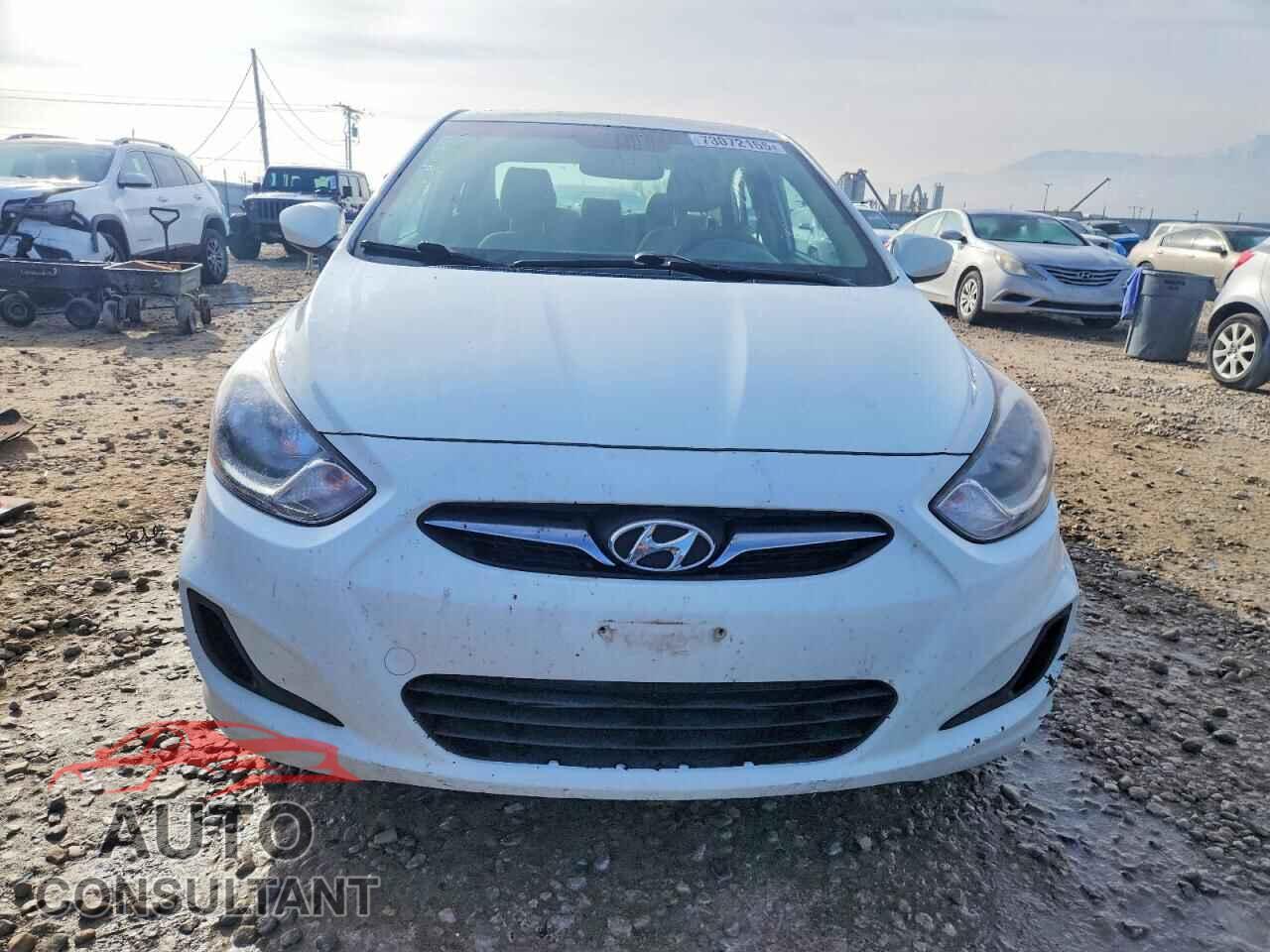 HYUNDAI ACCENT 2013 - KMHCT4AEXDU434314