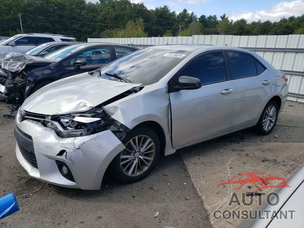 TOYOTA COROLLA 2016 - 2T1BURHE8GC744706