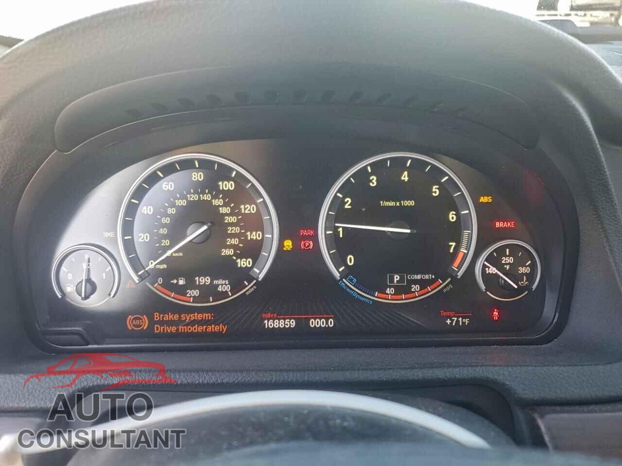 BMW 5 SERIES 2013 - WBASN2C5XDC202567