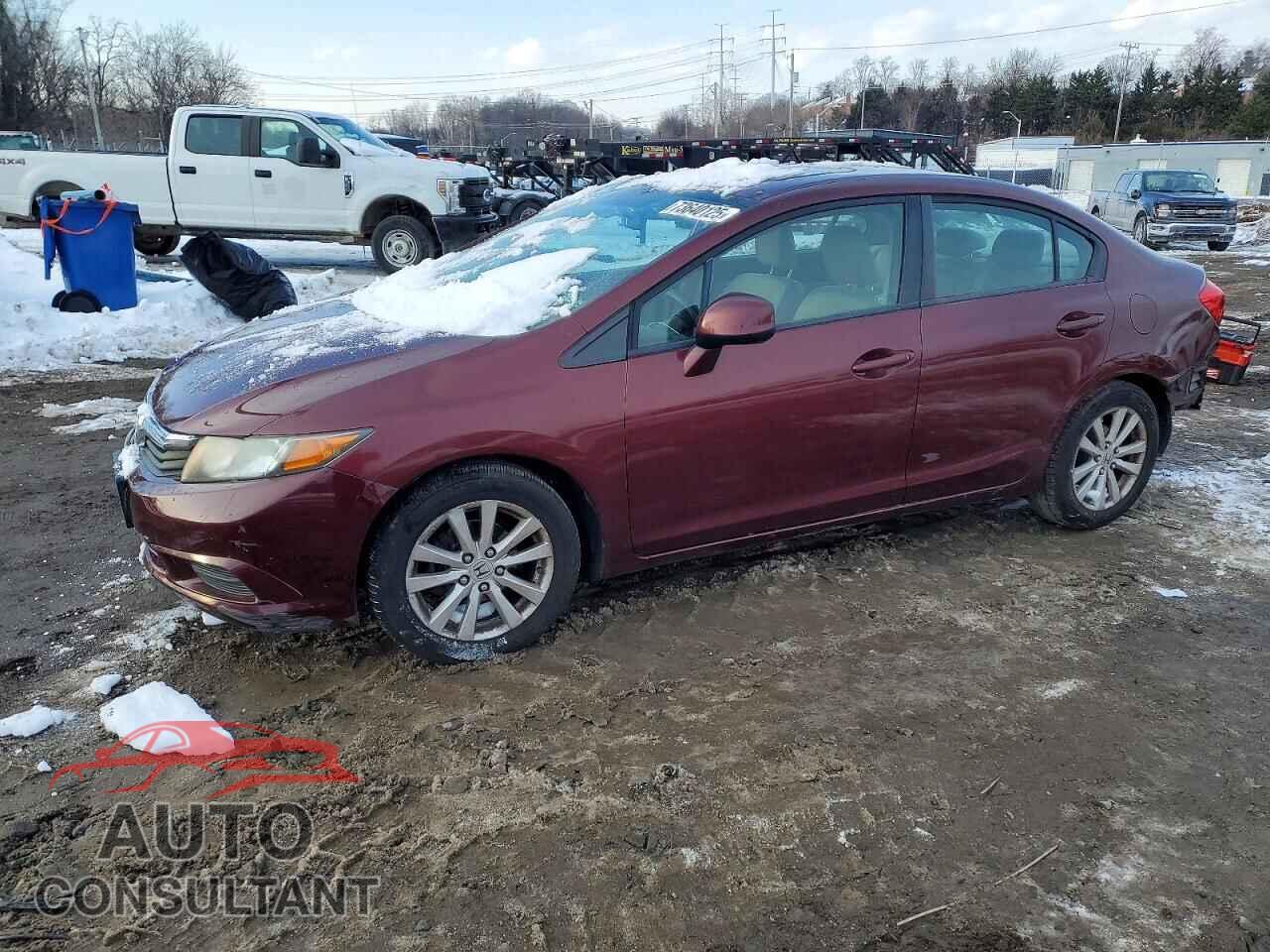HONDA CIVIC 2012 - 2HGFB2F97CH534135