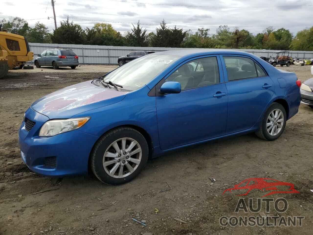 TOYOTA COROLLA 2009 - JTDBL40E89J012052