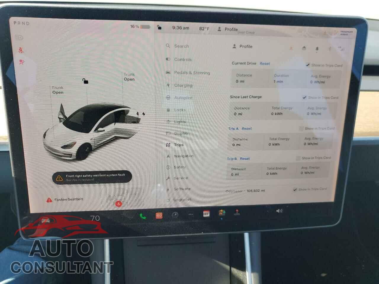 TESLA MODEL 3 2019 - 5YJ3E1EB9KF388235