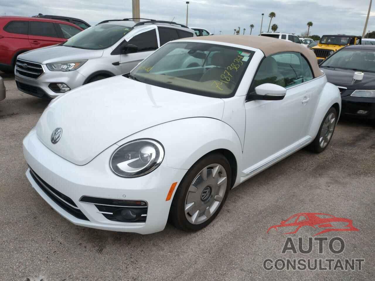 VOLKSWAGEN BEETLE 2018 - 3VW5DAAT2JM510600