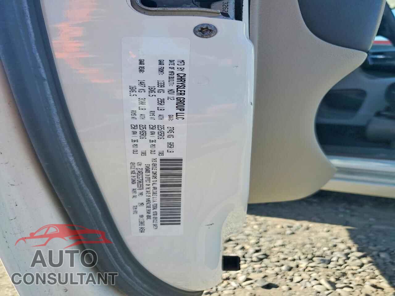 DODGE CARAVAN 2013 - 2C4RDGCG7DR635970