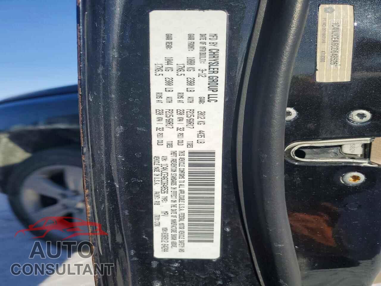 JEEP COMPASS 2012 - 1C4NJCEA6CD648526