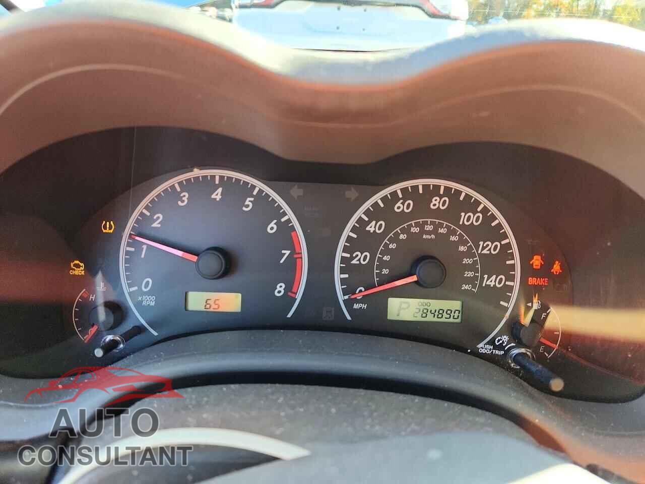 TOYOTA COROLLA 2009 - JTDBL40E999070575