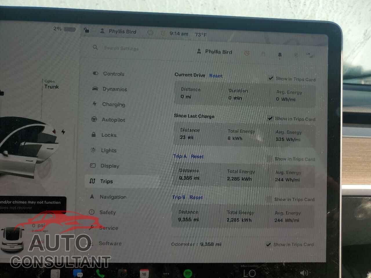 TESLA MODEL 3 2023 - 5YJ3E1EA5PF394712