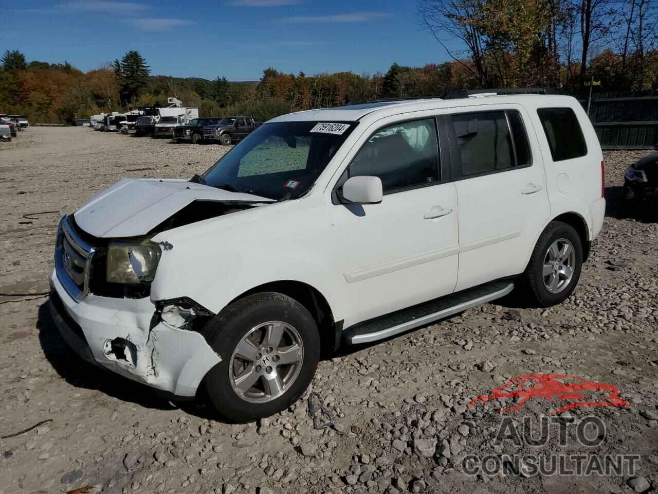 HONDA PILOT 2011 - 5FNYF4H51BB031836