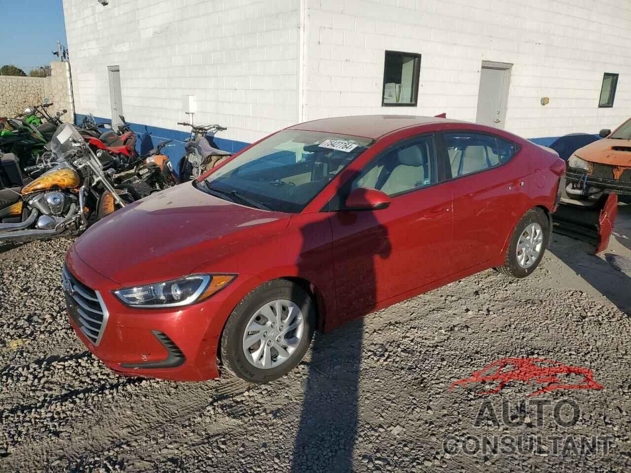 HYUNDAI ELANTRA 2017 - 5NPD74LFXHH200290