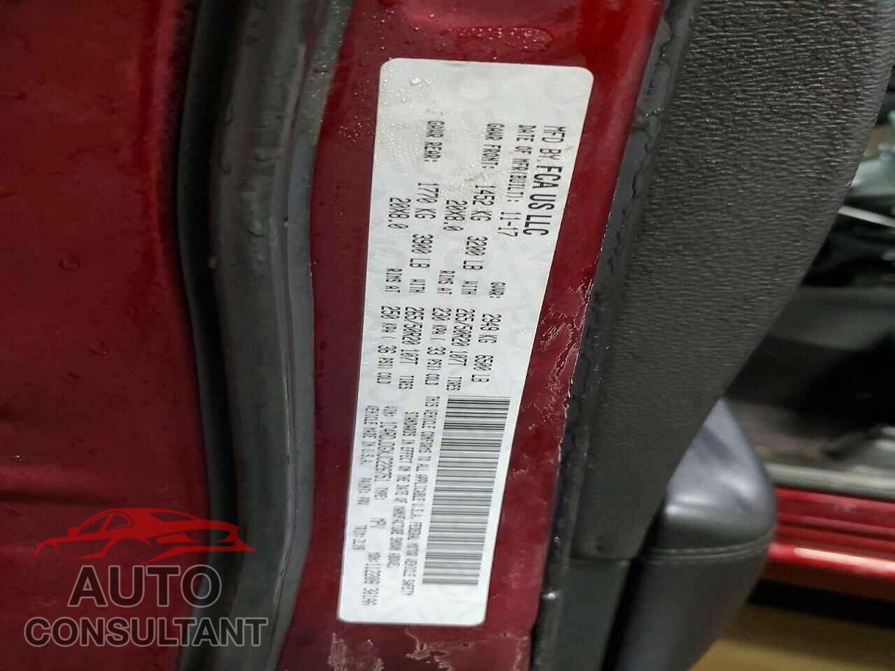 DODGE DURANGO 2018 - 1C4RDJDGXJC226751