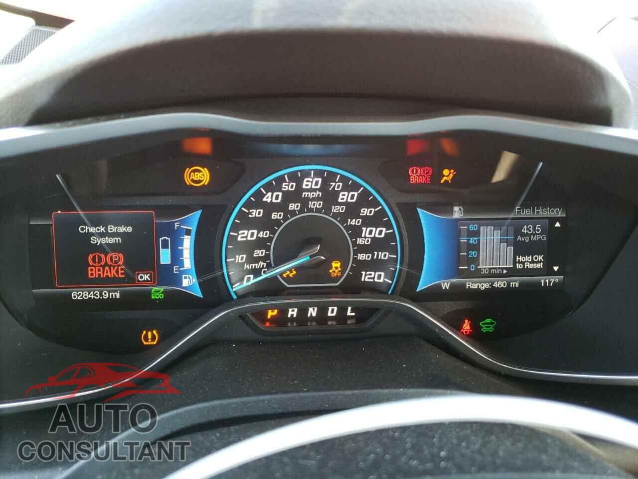 FORD CMAX 2017 - 1FADP5AU3HL102999